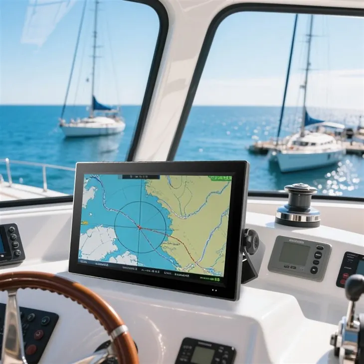 Jūras monitora displejs